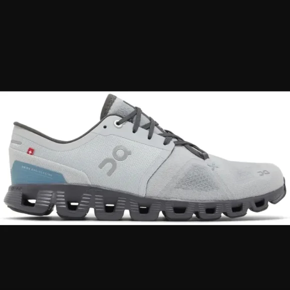 On Running | Shoes | On Cloud Mens Running X 3 Glacier Iron  display picture 2